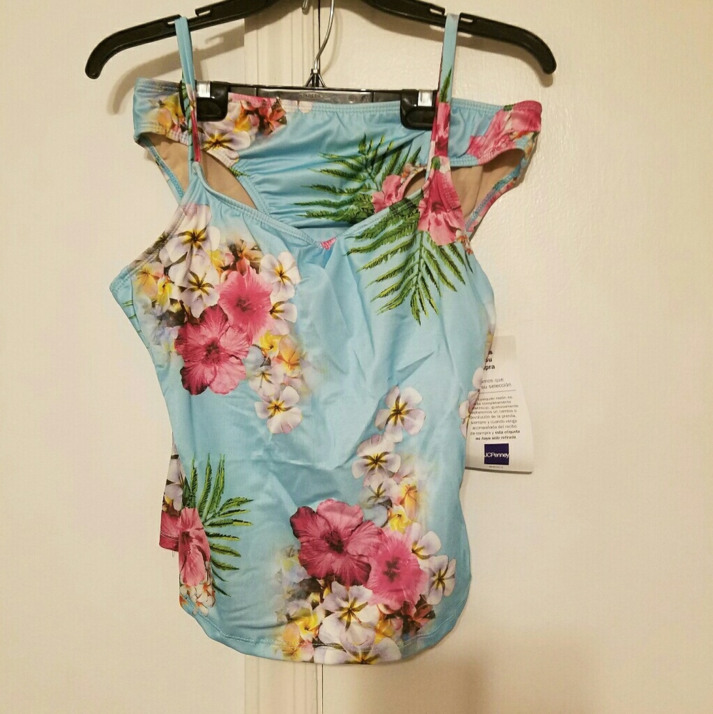Barefoot Miss of California NWT Tankini size 10
